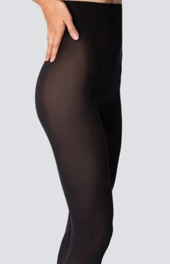 Mona Rajstopy Klasyczne|Rajstopy Plus Size - Rajstopy damskie czarne Soft D 0 DEN