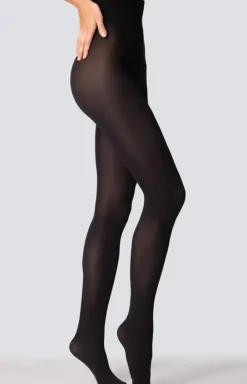 Mona Rajstopy Klasyczne|Rajstopy Plus Size - Rajstopy damskie czarne Soft D 0 DEN