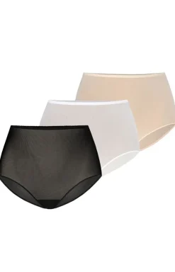 Damskie Teyli Wielopaki Damskie - Retro figi wyokie 306 3-pack