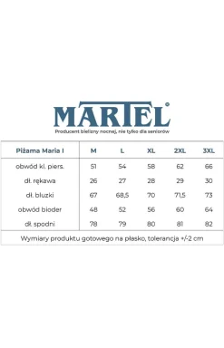 Rozpinana piżama damska Maria I 200 21
