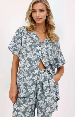 Rozpinana piżama damska Stylish Embrace