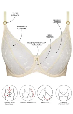 Samanta Biustonosze Miękkie - biustonosz miękki soft Amelia A144