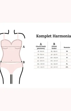 Satynowa piżama damska z koronką biała Harmonia