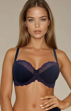 Sawren Biustonosze Semi-Soft|Biustonosz Koronkowy - biustonosz półusztywniany semi-soft Allure