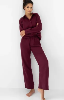 Damskie SENSIS Bielizna Homewear|Piżamy Damskie - rozpinana piżama damska Colette