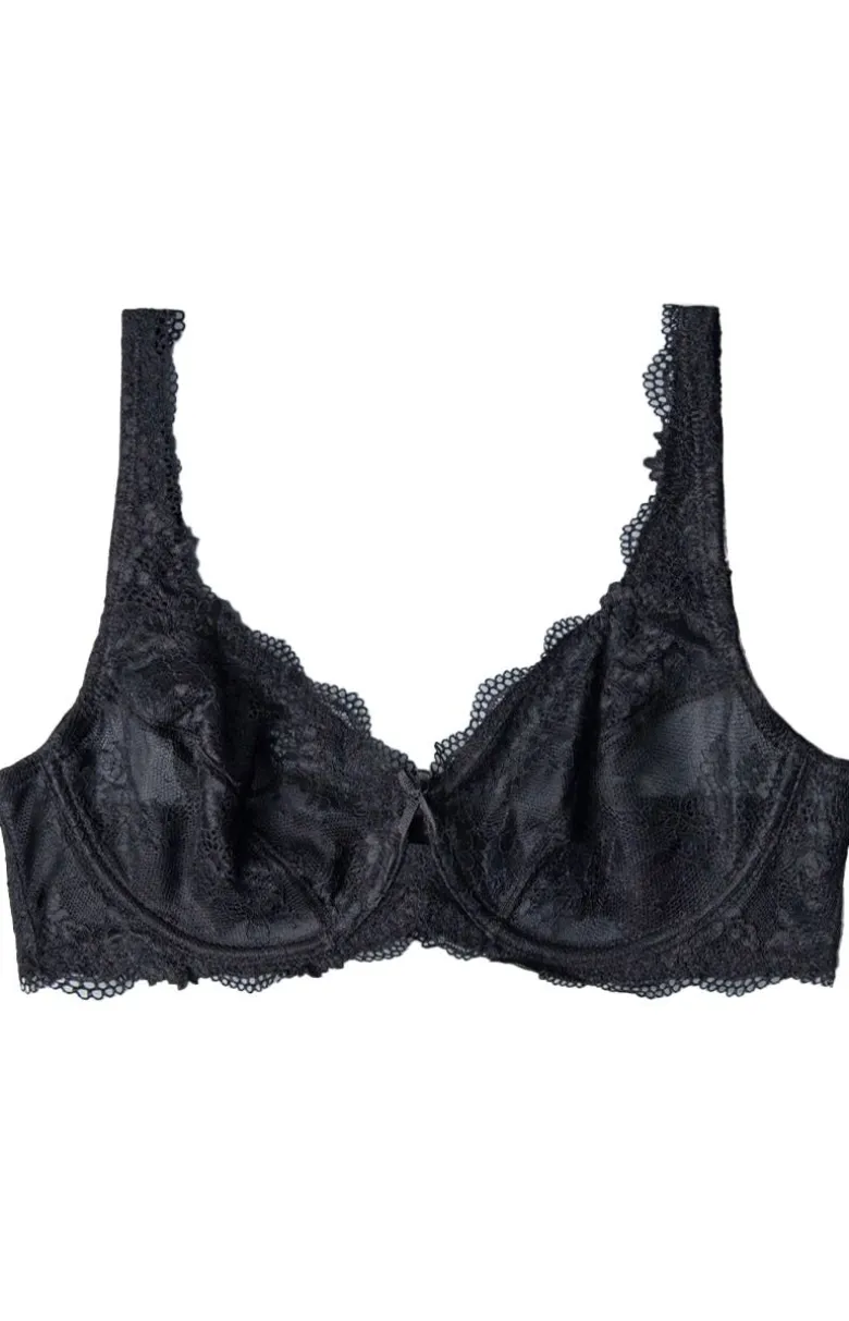 Sielei biustonosz miękki soft czarny WONDERLACE 2442