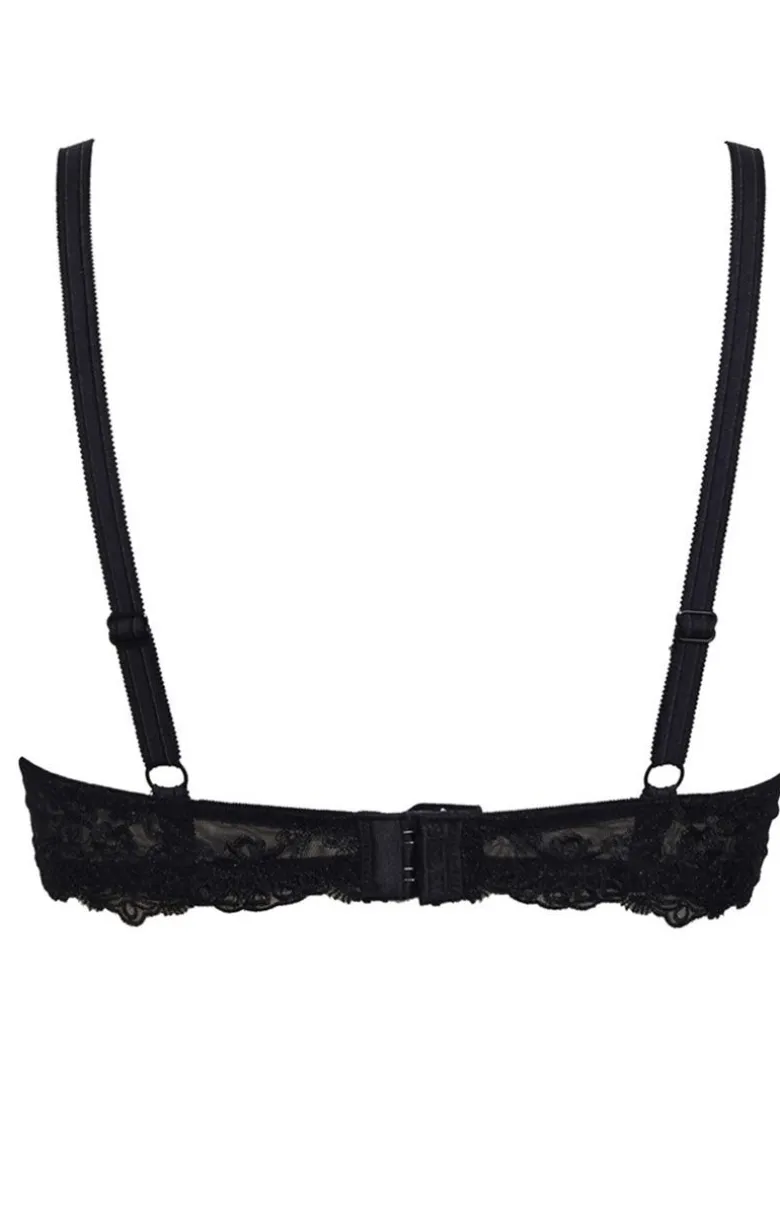 Sielei biustonosz miękki soft czarny GLAM 1940