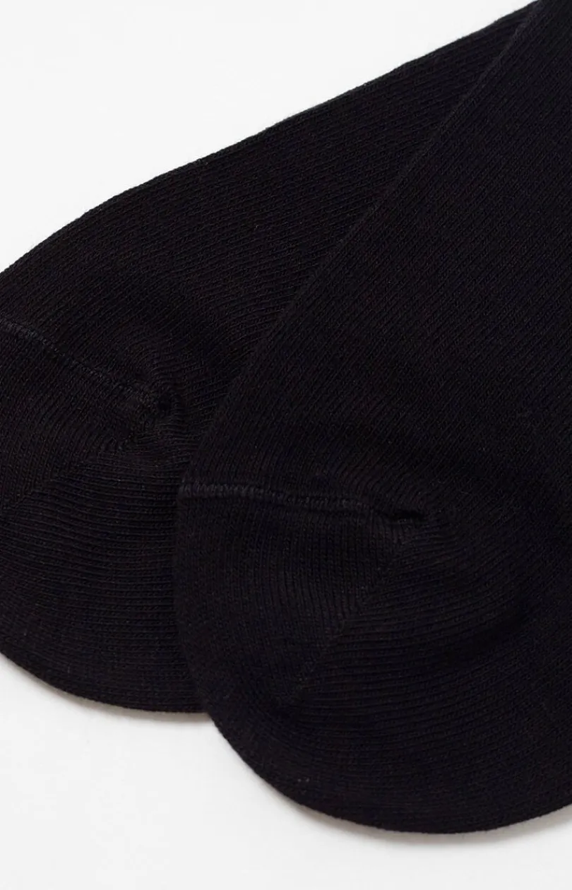 Męskie Conte Skarpety Męskie - Skarpetki męskie długie czarne 3DSOCKs