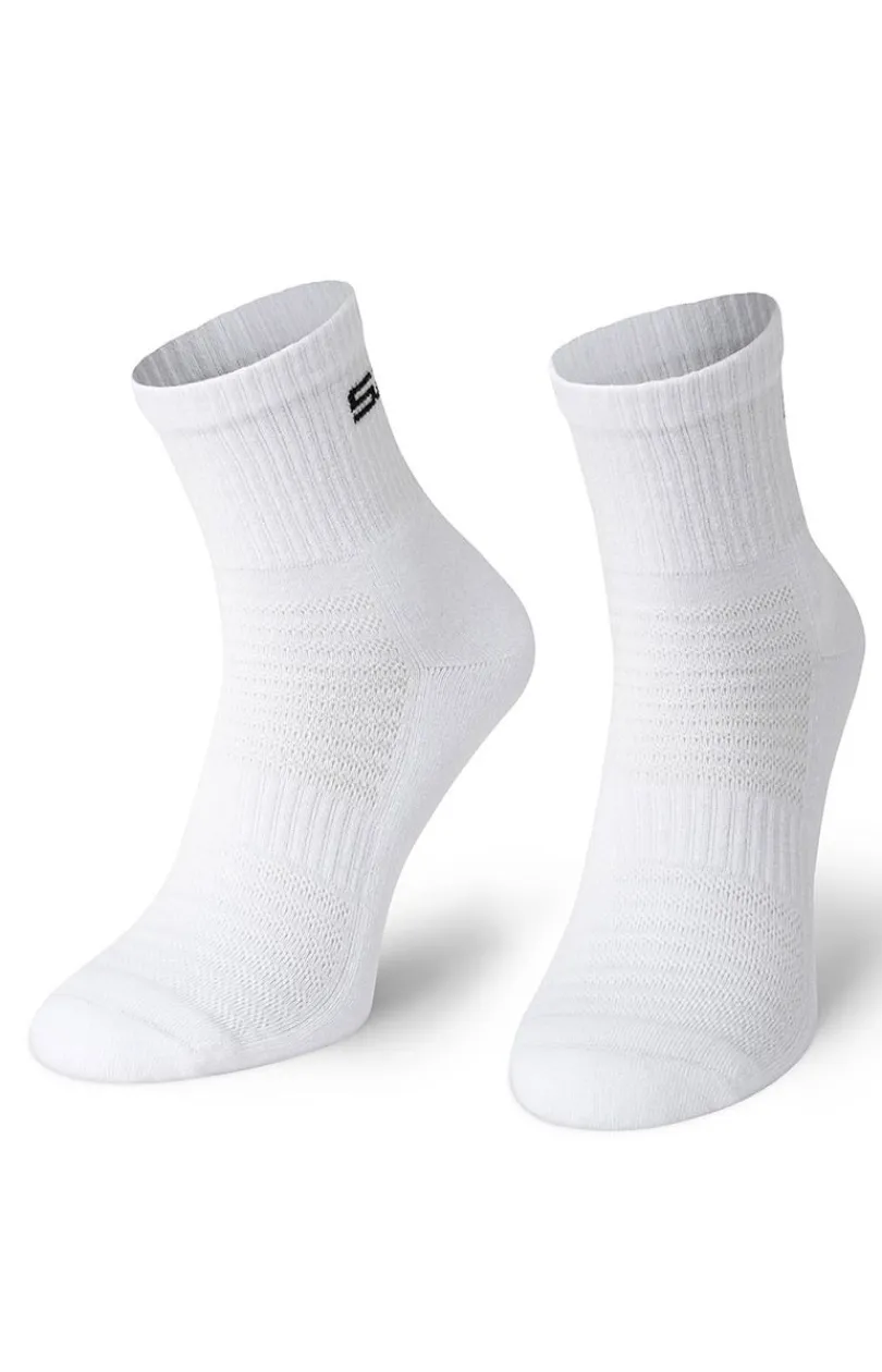 Damskie Spaio Skarpetki|Długie Skarpetki - Skarpetki sportowe białe Ultra Cushion ADAPT 02