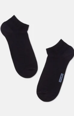 Damskie Conte Skarpety Stopki|Bawełniane Skarpetki - Skarpetki stopki męskie czarne 3Dsocks