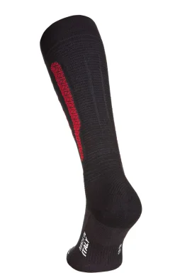 Skarpety sportowe czarno-czerwone Coolmax Adrenaline