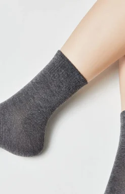 Damskie Conte Skarpetki|Długie Skarpetki - Skarpety wiskozowe damskie ciemnoszare Comfort