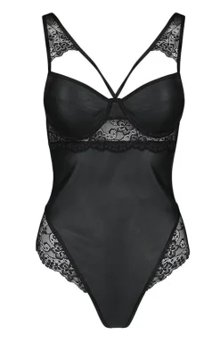 Passion Dancewear & Clubwear|Body - Skórzane body damskie z miseczkami Loona