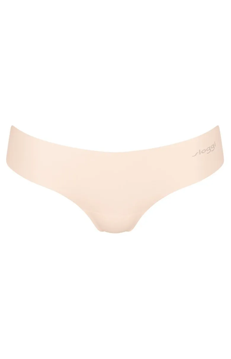 Sloggi beżowe stringi ZERO Microfibre 2.0 Hipstring 10214627