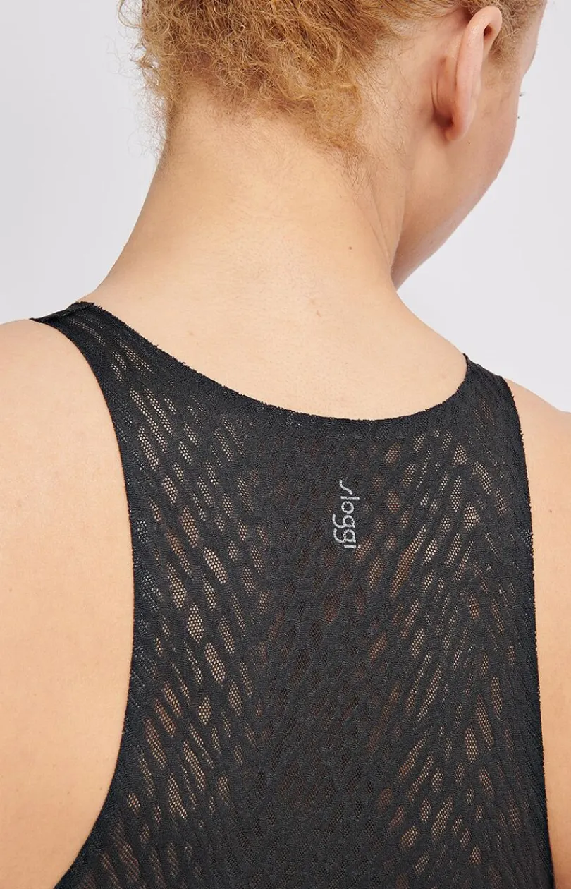 Sloggi Biustonosze Miękkie|Biustonosz Bez Fiszbin - crop top ZERO Fee Bi 10219667-0004