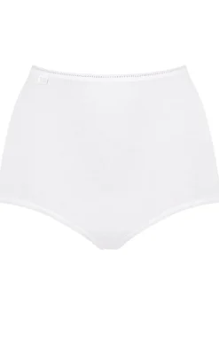 Damskie Sloggi Figi Z Wysokim Stanem|Figi Bawełniane - figi damskie 24/7 Cotton H Maxi 10167216-0003