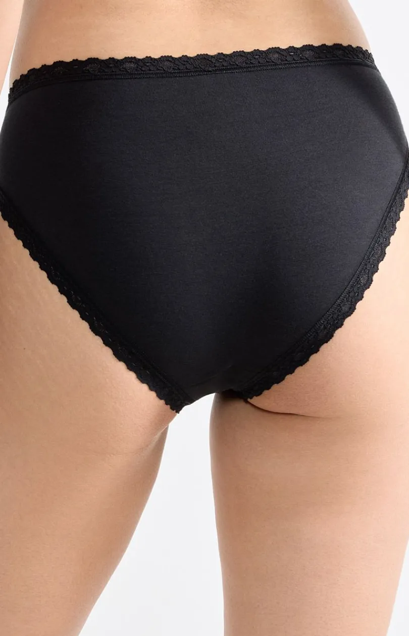 Damskie Sloggi Figi, Stringi, Panty|Figi Bawełniane - figi damskie 24/7 Cotton Lace Tai 10167195-0004