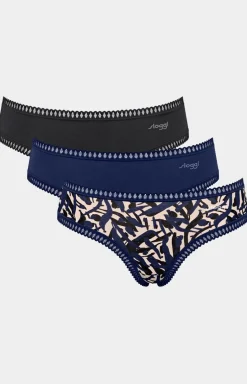 Sloggi 3-pack figi damskie Go Crush Hipster 10219671-M008