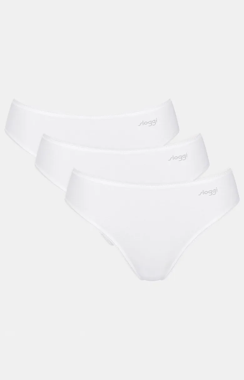Sloggi 3-pack figi damskie tai Pure Comfort 10222322-0003
