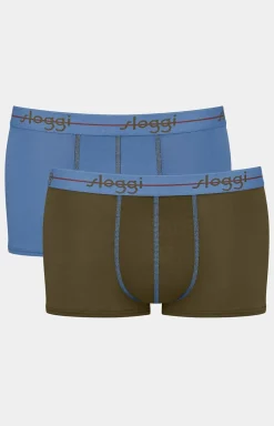 Sloggi Figi Hipster - 2-pak bokserki ęskie bawełniane Start Hipster 10206968-000