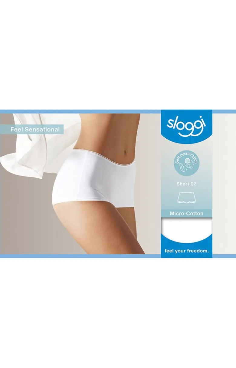 Sloggi szorty damskie Feel Sensational 10151218-0003