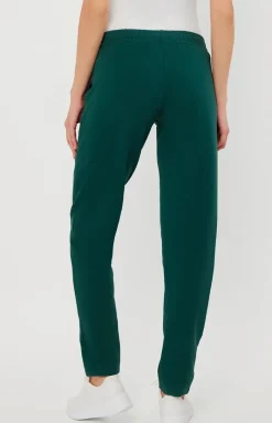 Italian Fashion Moda|Bielizna Homewear - podnie dakie dreowe długie cienozieone ago