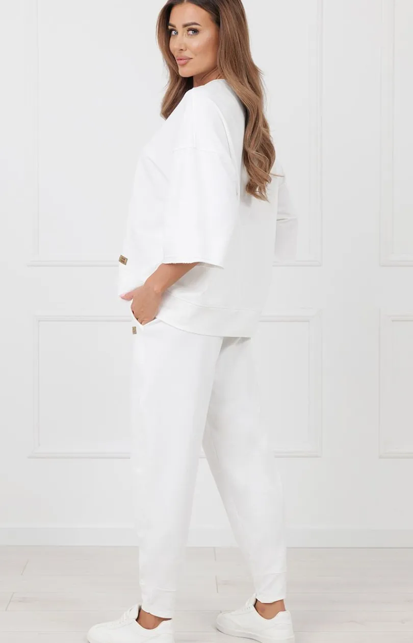 Damskie Italian Fashion Bielizna Homewear|Piżamy Damskie - podnie dreowe dakie Kaori
