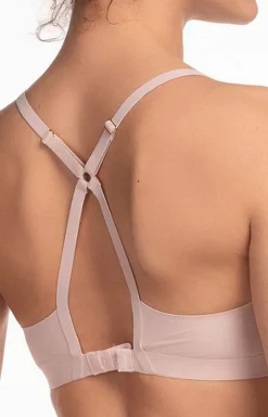 Sportowy top damski w kolorze beżowym I L-POL5019TP-06