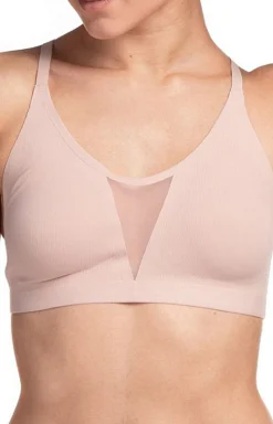 Sportowy top damski w kolorze beżowym I L-POL5019TP-06
