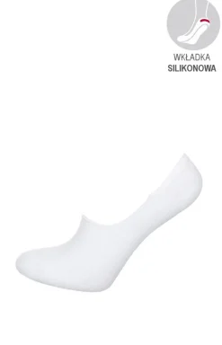 Stopki bambusowe damskie białe Footies 04