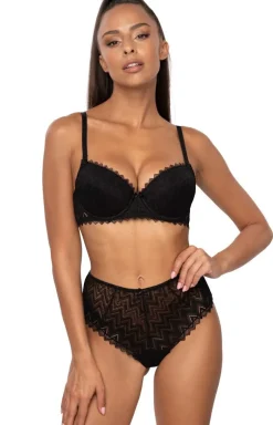 Stringi damskie czarny Elif S-3802/42