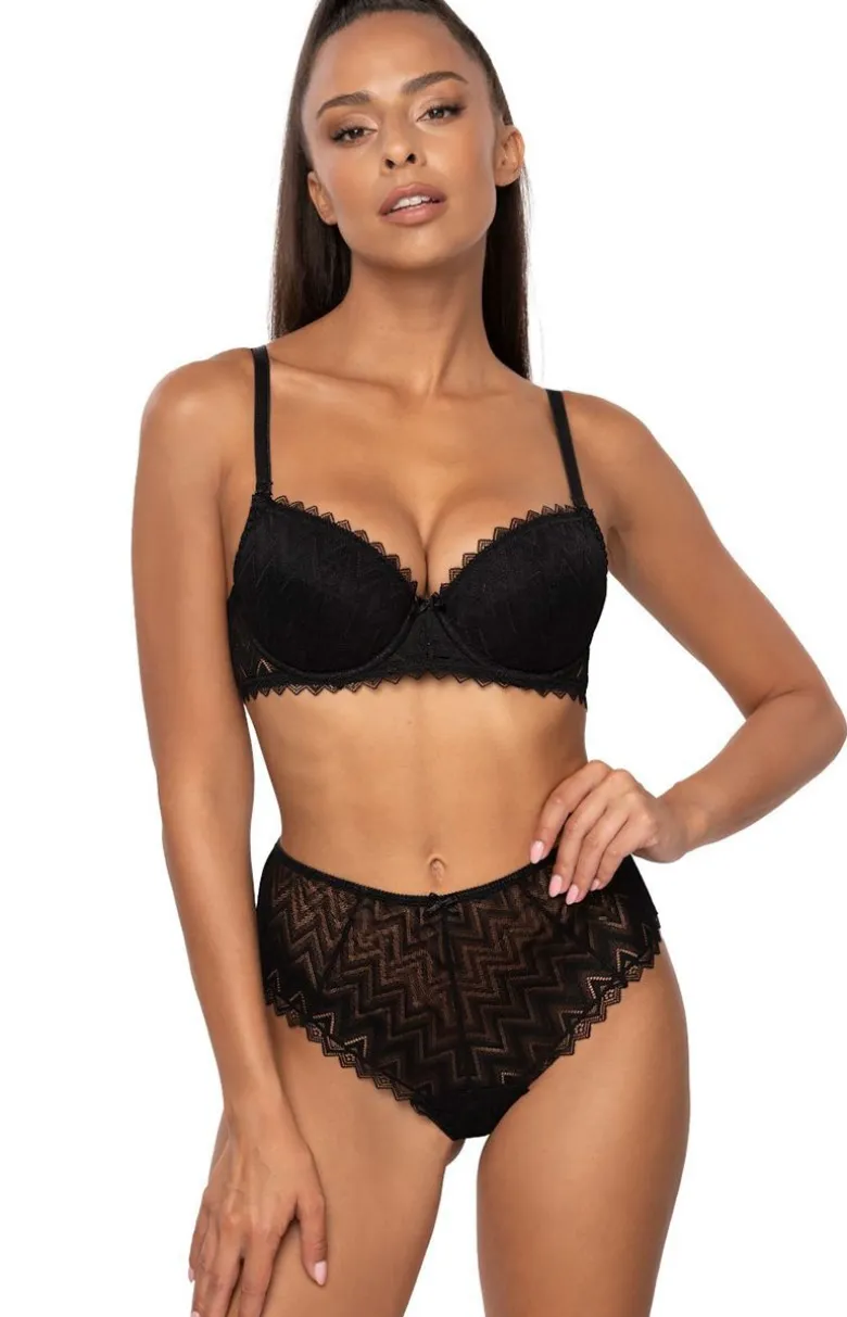 Stringi damskie czarny Elif S-3802/42