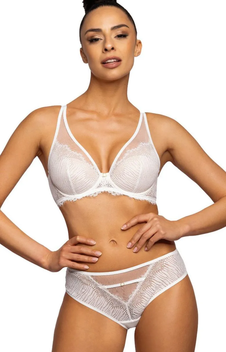 Stringi damskie mleczne Liza S-3735/4
