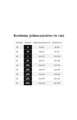 Strój kąpielowy jednoczęściowy modelujący L4591/5