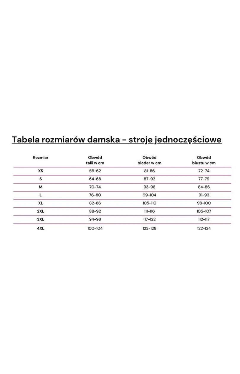 Damskie Self Strój Kąpielowy Sportowy|Strój Kąpielowy Na Duży Biust - Strój kąpielowy jednoczęściowy 7010 BM9 Bayamon 9