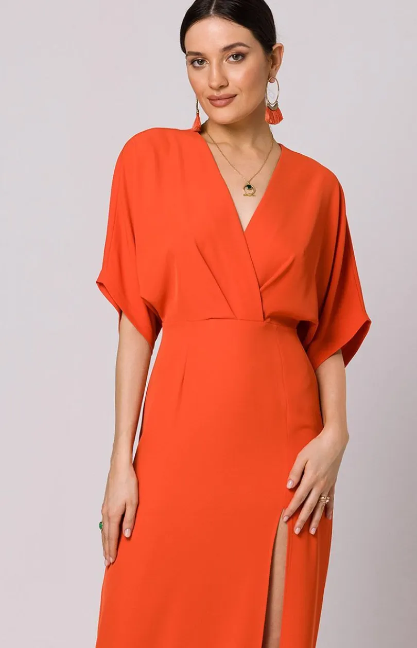 makover Moda - Sukienka maxi w koorze m K163