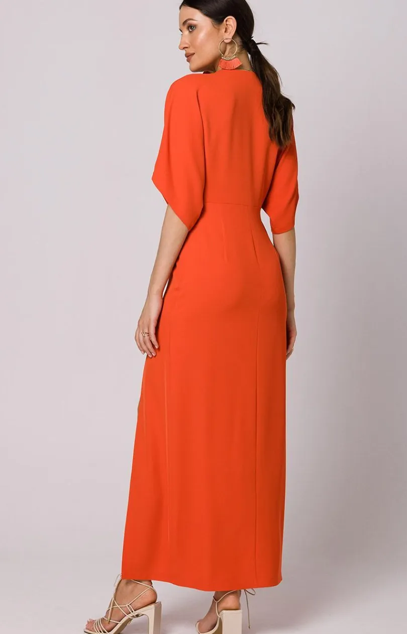 makover Moda - Sukienka maxi w koorze m K163