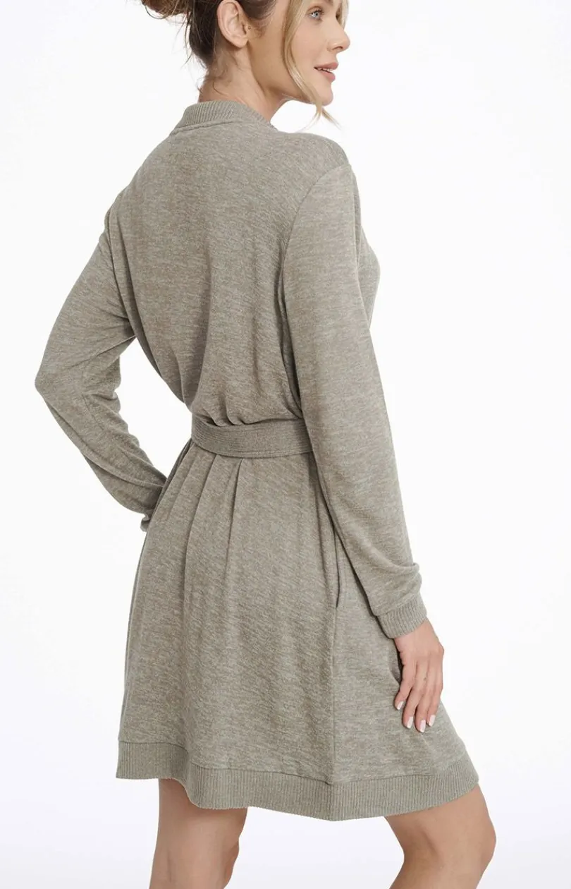 Damskie Esotiq Szlafroki I Peniuary|Bielizna Homewear - zlafrok damki kardigan Move 41133-97X