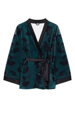 Szlafrok damski krótki kimono Juliana