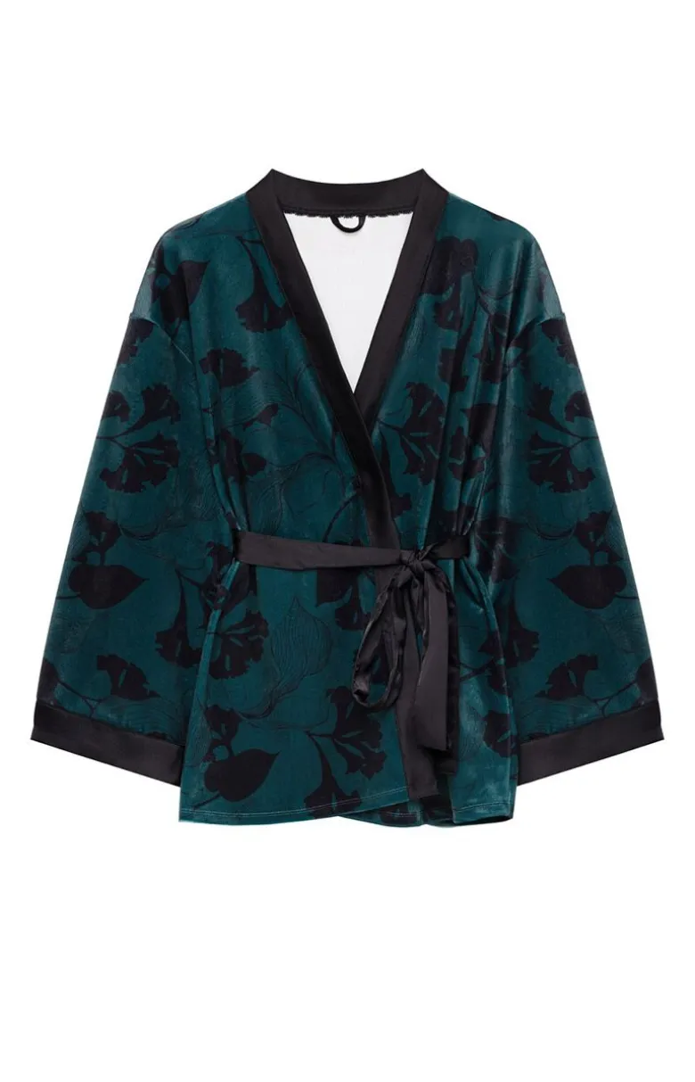 Szlafrok damski krótki kimono Juliana