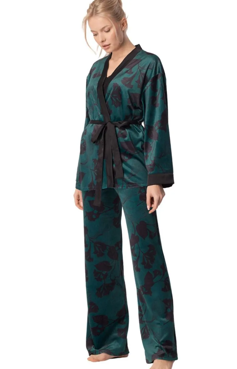 Szlafrok damski krótki kimono Juliana