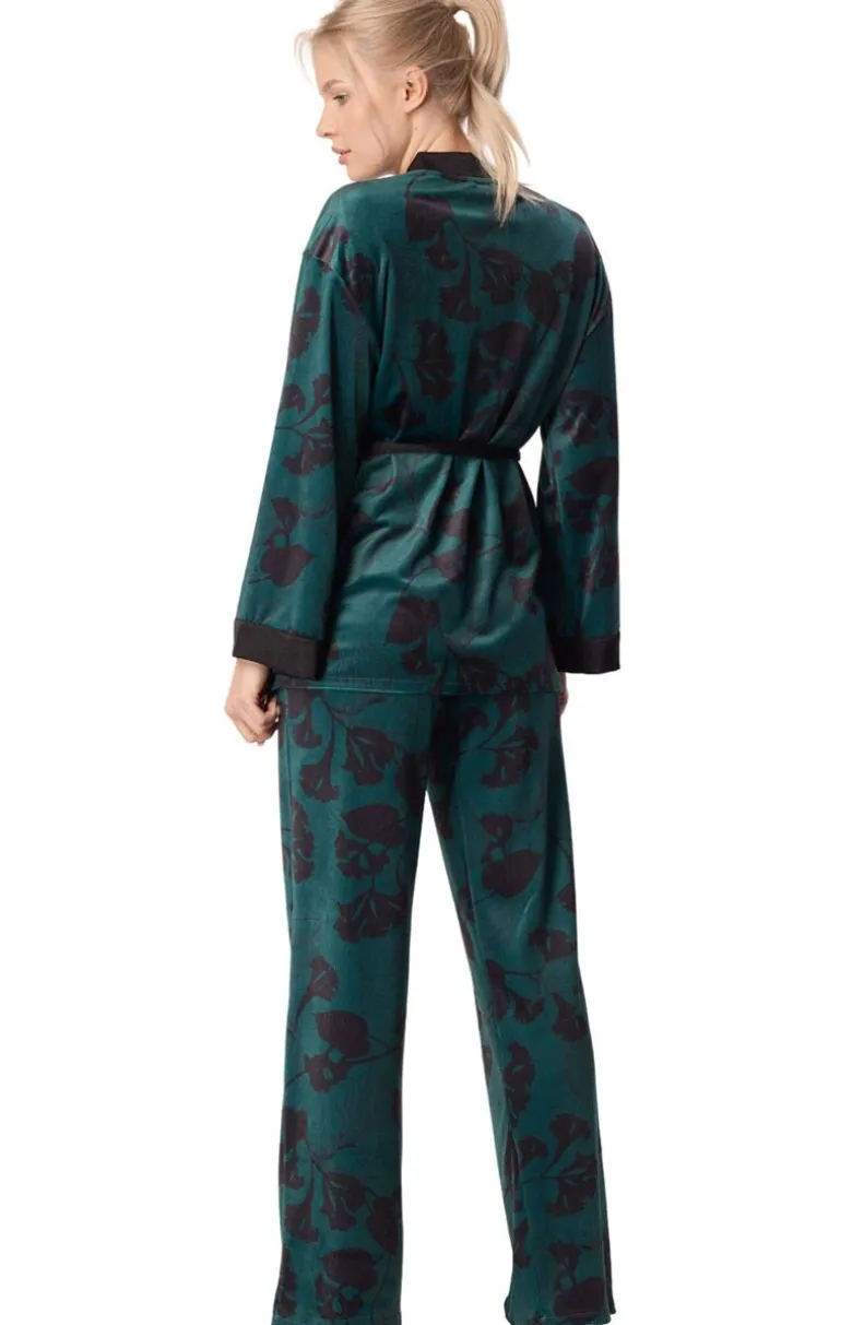 Szlafrok damski krótki kimono Juliana