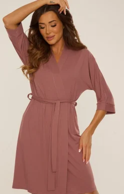 Szlafrok damski mocca Fanny 342