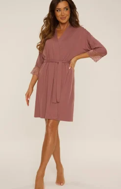 Szlafrok damski mocca Fanny 342