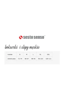 Męskie Sesto Senso Kąpielówki Męskie - Szorty kąpielowe męskie KM0577