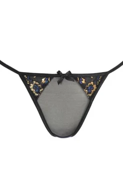 Tiulowa koszulka babydoll z koronką V-10399