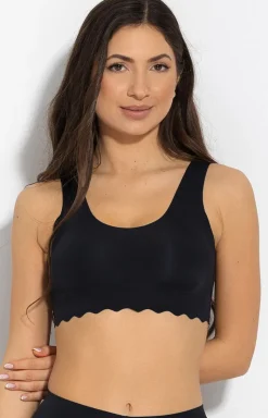 Top damski czarny Bra Feel Good