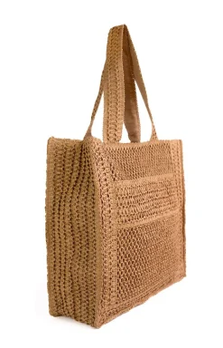Art of Polo Torby Plażowe - Torba pleciona letnia typu shopper Samara tr24366-1
