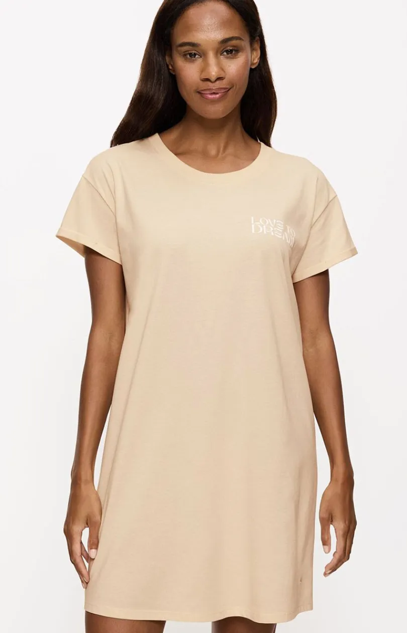 Damskie Triumph Koszule Nocne|Koszule Nocne Damskie - bawełniana koszula nocna damska Nightdresses 10221117-6720