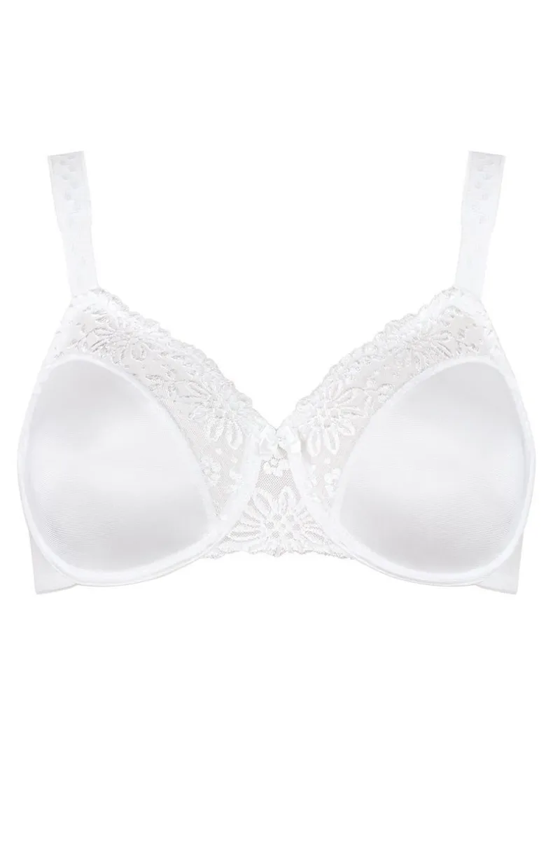 Triumph biały biustonosz soft miękki minimizer Ladyform Soft W X 10166306